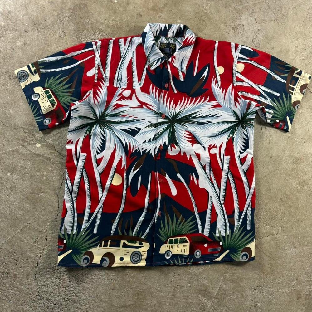 Vintage VTG 90’s Hawaiian Short Sleeve Button Up Shirt